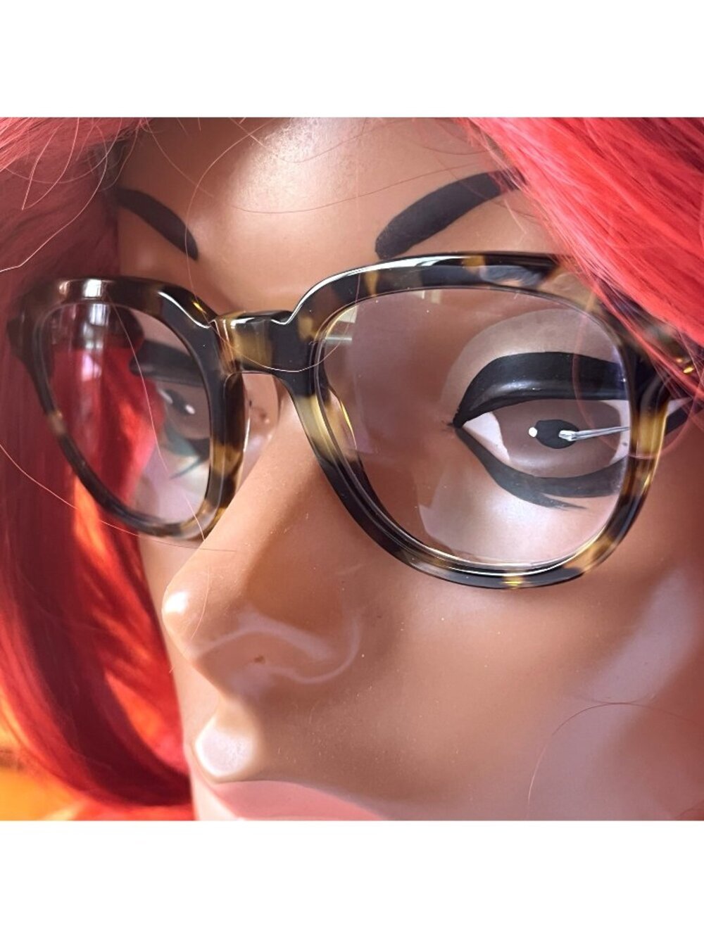 SEE Eyewear Brown Tortoise Eyeglasses Frames 49-22-140 Made in Italy 9640